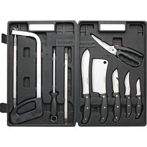 Butcher Set for Hunters - 13pc Game Processing - Gift For Hunters